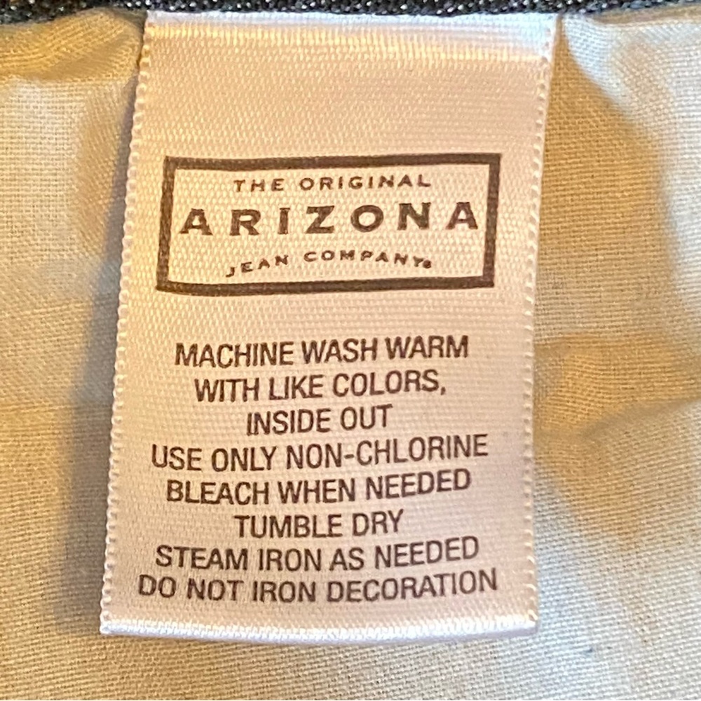 Arizona Jean Co. Bell Bottom Jeans ~ in a Size: 13 Short~Flare - Picture 9 of 10
